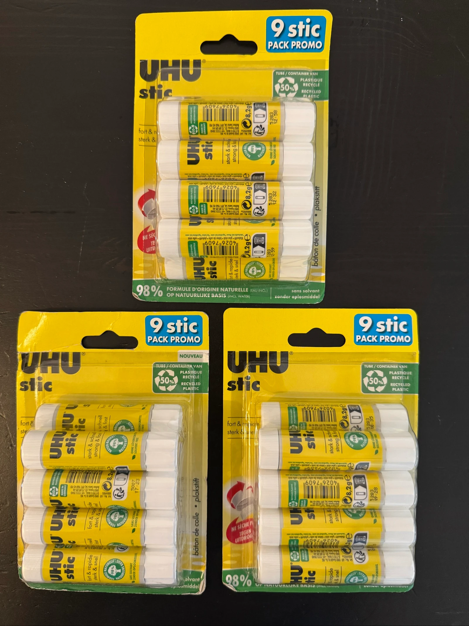 Bâtons de colle stic UHU